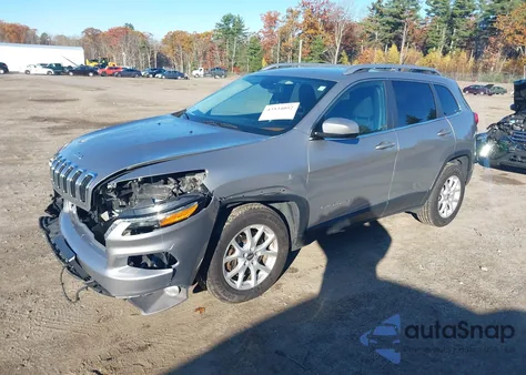 2017 Jeep Cherokee Latitude 4X4 из США, поврежденный, VIN 1C4PJMCB7HW665728